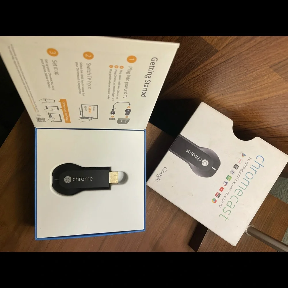 Google Chromecast - New Electronics | Color: Black